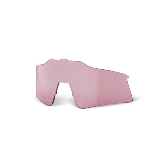 100% Speedcraft Lens Light Rose