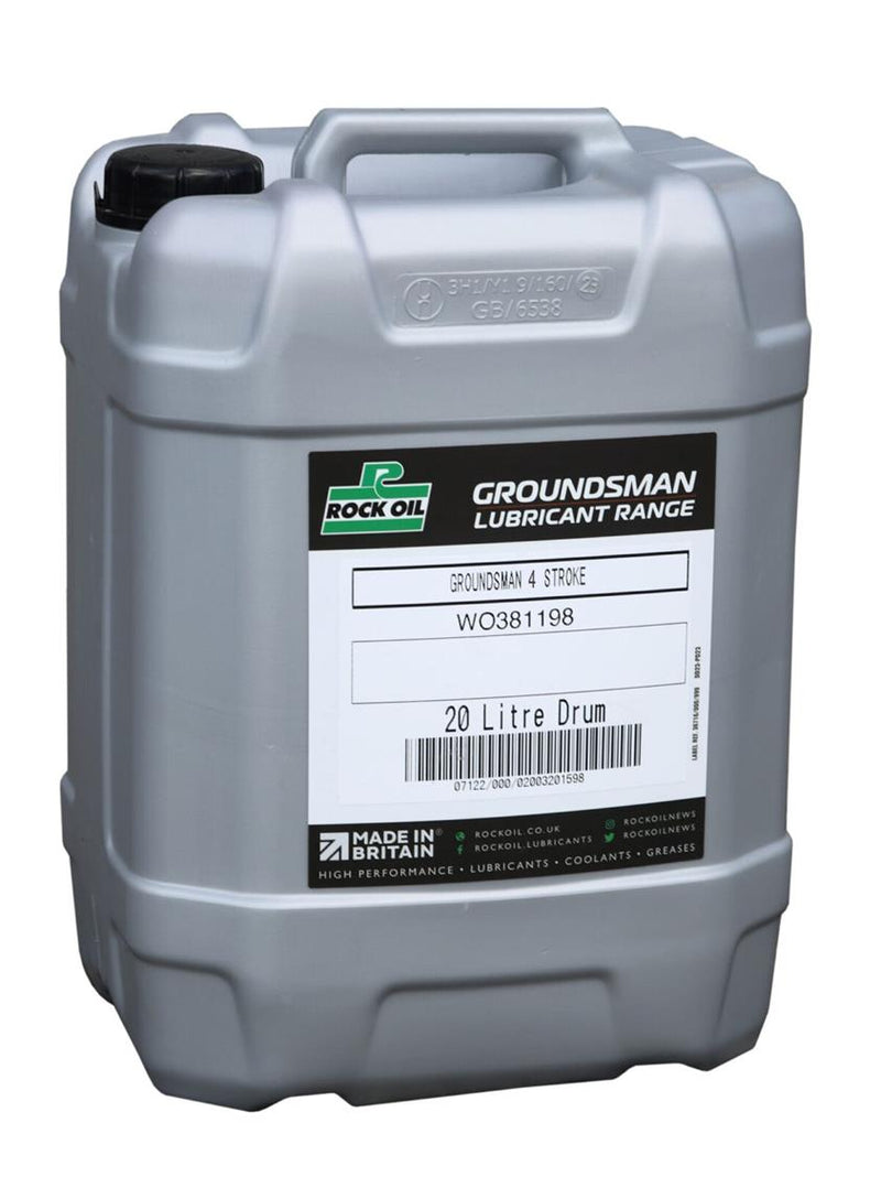 Load image into Gallery viewer, ROCK OIL GROUNDSMAN SAE 30 MINERAL BASED 1L LAWN MOWER &amp; STATIONARY ENGINES
