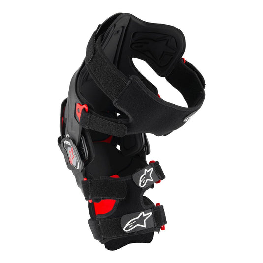Alpinestars RK-7 Plasma Knee Brace Black/Red  (Pair)