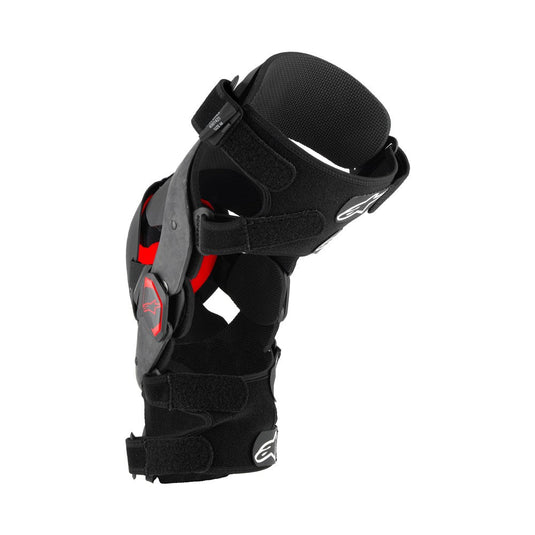 Alpinestars Supertech RK-10 Plasma Knee Brace Black/Red  (Pair)