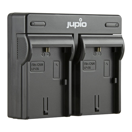 JUPIO BATTERY CHARGER KIT DUAL 2X LP-E6NH 2130MAH FOR CANON DIGITAL CAMERAS