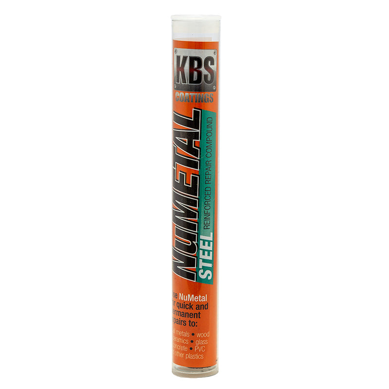 Load image into Gallery viewer, KBS NUMETAL EPOXY PUTTY STEEL REPAIR 110G TUBE
