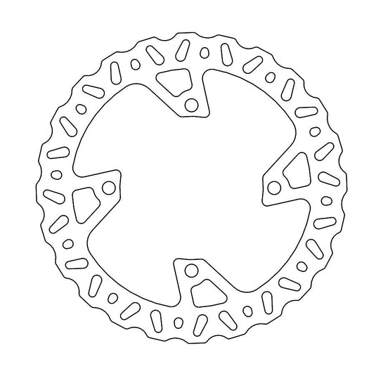 BRAKE DISC REAR MOTO MASTER NITRO 250MM KAWASAKI KX250F 20-20 KX450F 06-ON