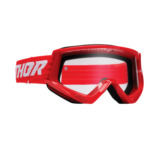 GOGGLE S27 THOR MX COMBAT RACER RED/WHITE