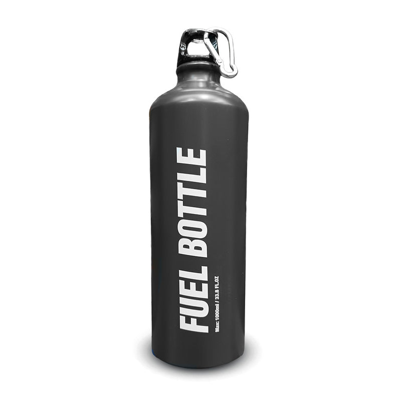 Load image into Gallery viewer, Tech 7 Aluminium Fuel Bottle 1L - Matt Black
