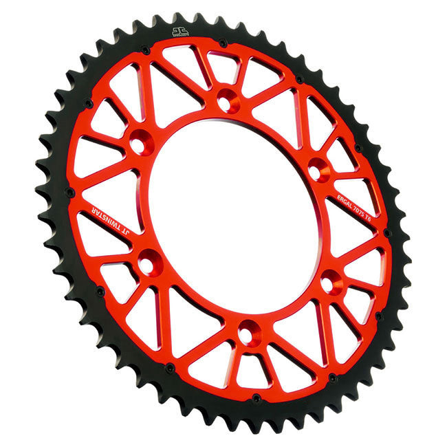 Load image into Gallery viewer, JT Sprockets TwinStar Rear Sprocket - Red
