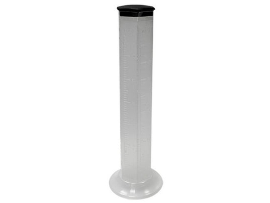 PSYCHIC HEXAGON OIL MEASURE JUG WITH CAP 600ML FUEL RATIO JUG