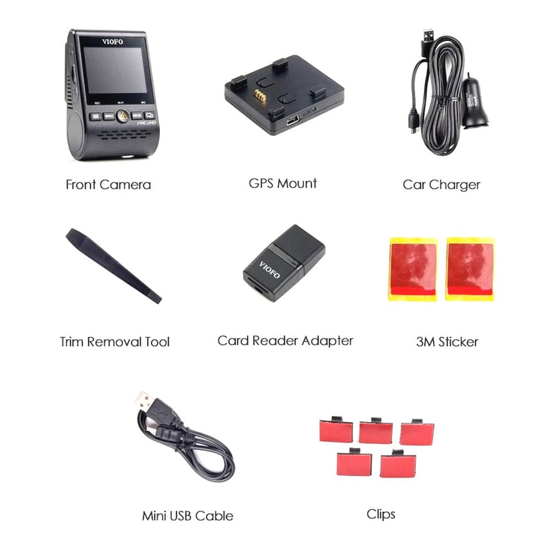 Load image into Gallery viewer, VIOFO DASHCAM 4K A129 PRO SINGLE CAMERA WIFI + GPS
