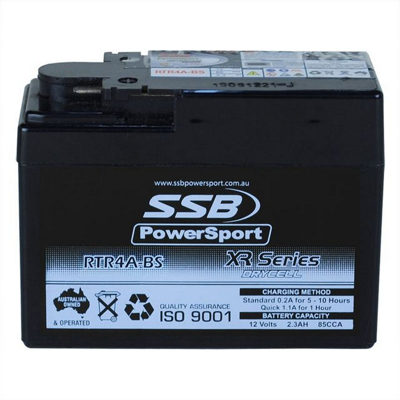 Load image into Gallery viewer, MOTORCYCLE BATTERY SSB HIGH PERFORMANCE AGM 12V
