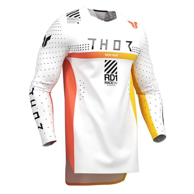 Load image into Gallery viewer, THOR MX JERSEY SPORTMODE SYNTH WHITE
