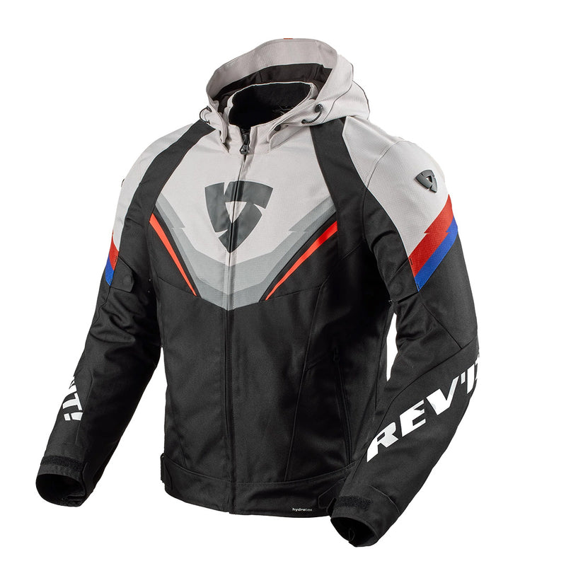 Load image into Gallery viewer, Jacket Quantum 3 H2O Black/Grey Red - front
