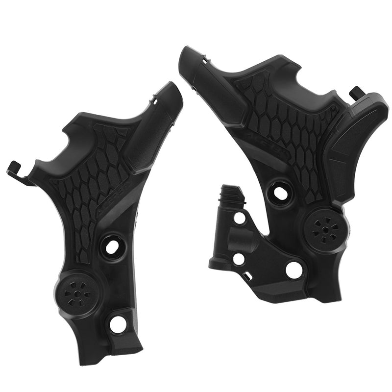 Load image into Gallery viewer, Black X-Grip Frame Guards - HONDA TRANSALP XL750 2023 2024
