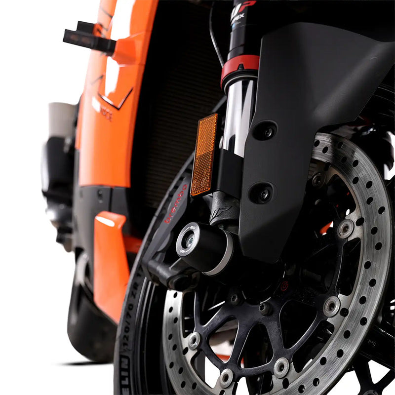 Load image into Gallery viewer, R&amp;G APEX Fork Protectors for KTM 990 RC R '26-
