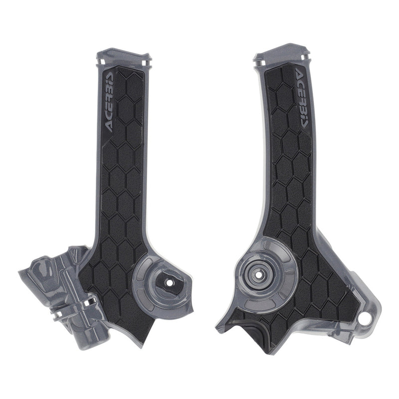 Load image into Gallery viewer, X-Grip Frame Guards Grey/Black Suzuki DR-Z4S

