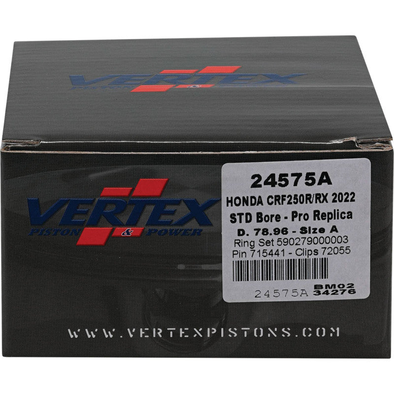 Load image into Gallery viewer, PISTON KIT VERTEX 78.96MM PRO REPLICA HONDA CRF250R CRF250RX 22-ON
