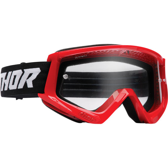GOGGLE S27 THOR MX COMBAT RACER RED/BLACK