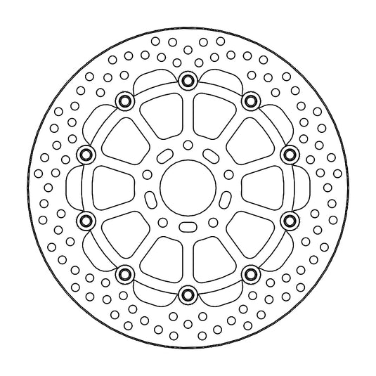 BRAKE DISC FRONT MOTO MASTER HALO 300MM FLOATING KTM 790 DUKE 18-20 890 DUKE 2021