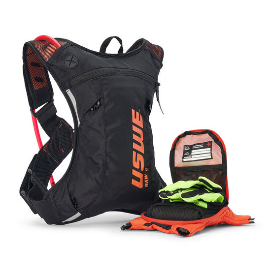 Load image into Gallery viewer, USWE Raw 3L Dirt Biking Hydration Pack
