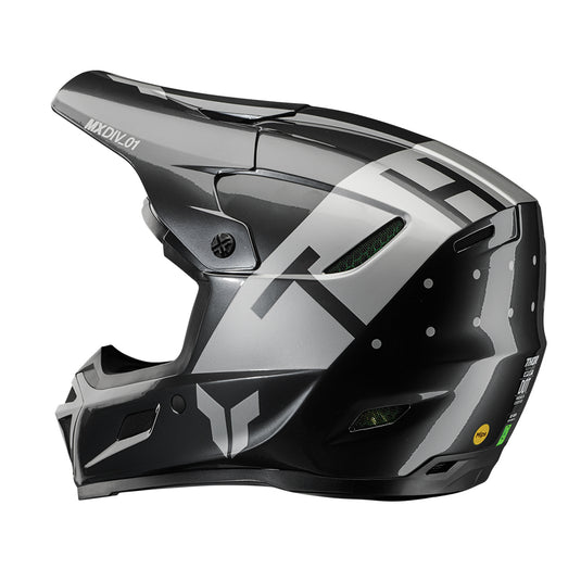 THOR HELMET REFLEX ROGUE CHARCOAL/SILVER