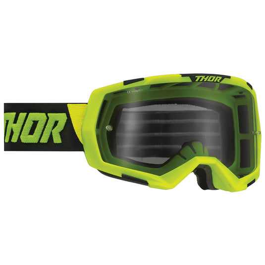 GOGGLE S27 THOR MX REGIMENT LIME/BLACK
