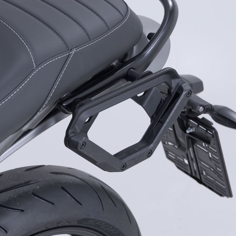 Load image into Gallery viewer, SIDE CARRIER SW MOTECH V-LOC SIDE CARRIER LEFT FOR TRIUMPH SPEED 400 2023 - ON
