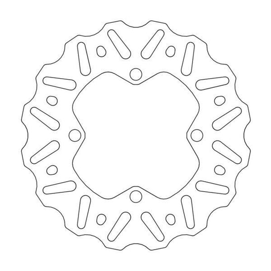 BRAKE DISC FRONT REAR MOTO MASTER NITRO 180MM KAWASAKI KX65 00-ON SUZUKI RM65 03-07