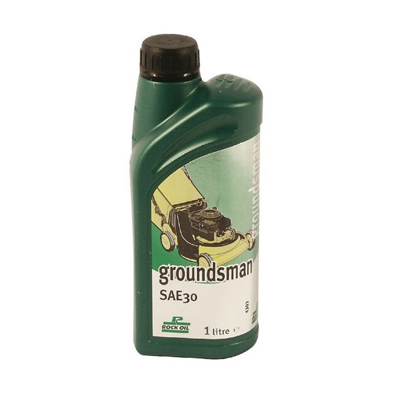Load image into Gallery viewer, ROCK OIL GROUNDSMAN SAE 30 MINERAL BASED 1L LAWN MOWER &amp; STATIONARY ENGINES
