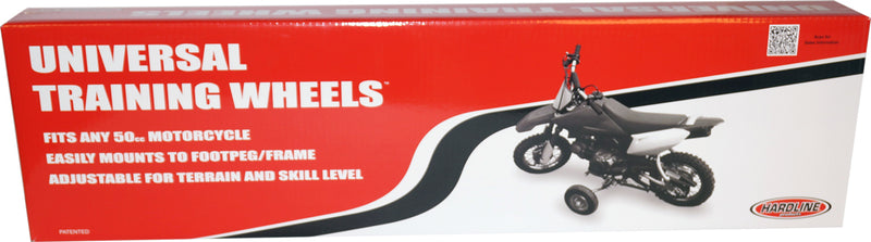 Load image into Gallery viewer, HARDLINE UNIVERSAL TRAINING WHEELS FOR STACYC ELECTRIC BIKES
