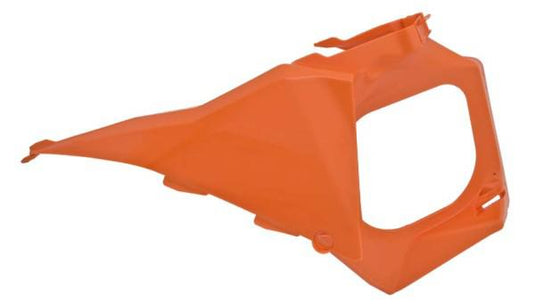 AIRBOX COVER RTECH RIGHT HAND HUSABERG , KTM ORANGE
