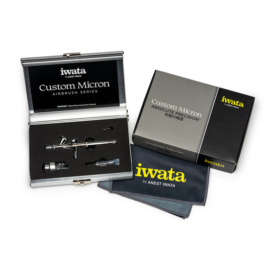 IWATA GRAVITY AIRBRUSH CUSTOM MICRON 0.18MM
