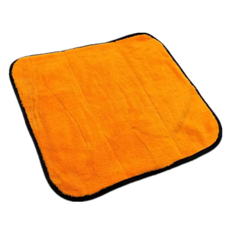 Load image into Gallery viewer, FORMULA MICROFIBRE BUFFING TOWEL 40X45CM 800GSM ORANGE &amp; GREY SINGLE
