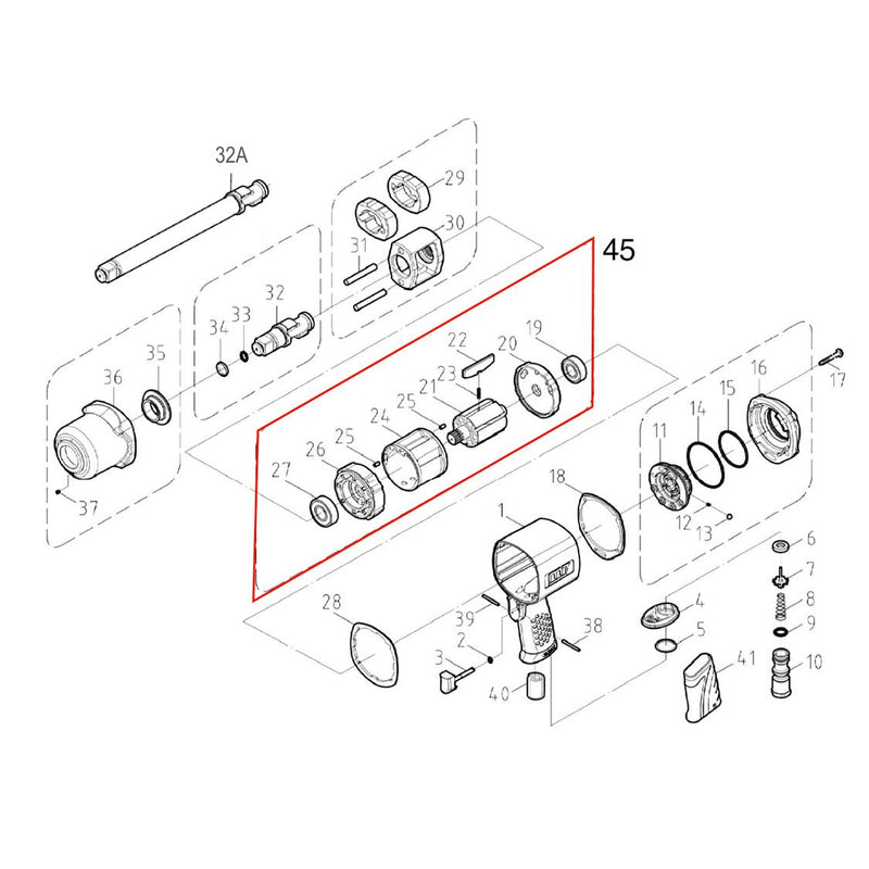 Load image into Gallery viewer, M7 CYLINDER ASSEMBLY (19-27) FOR NC-6266
