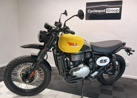 2026 BSA Scrambler Victor Yellow