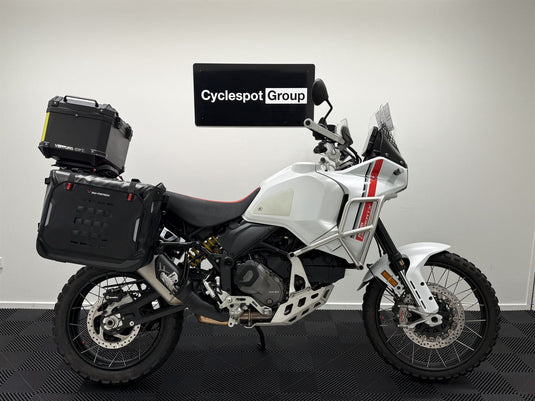 2023 Ducati Desert X with Luggage
