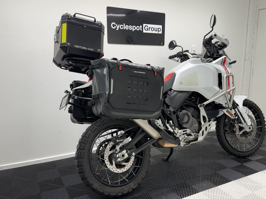 2023 Ducati Desert X with Luggage