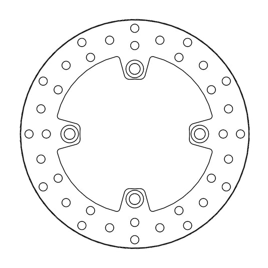 BRAKE DISC REAR MOTO MASTER HALO 220MM HONDA TRIUMPH