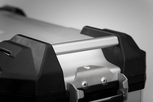 SW MOTECH TRAX ADVENTURE SIDE CASE RIGHT ALUMINUM 37L SILVER