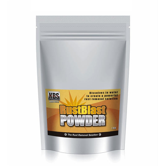 KBS RUSTBLAST WATER BASED RUST REMOVER POWDER 1KG