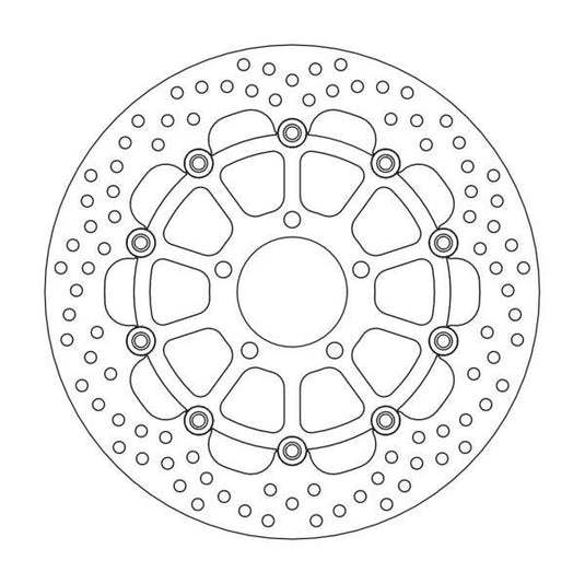 BRAKE DISC FRONT MOTO MASTER HALO FLOATING KAWASAKI SUZUKI 310MM