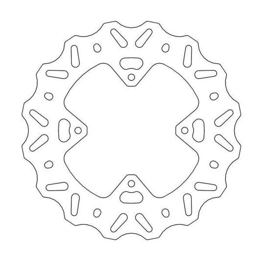 BRAKE DISC FRONT MOTO MASTER NITRO 220MM HONDA CR80R 96-02 CR85R 03-07 CRF150R 07-ON