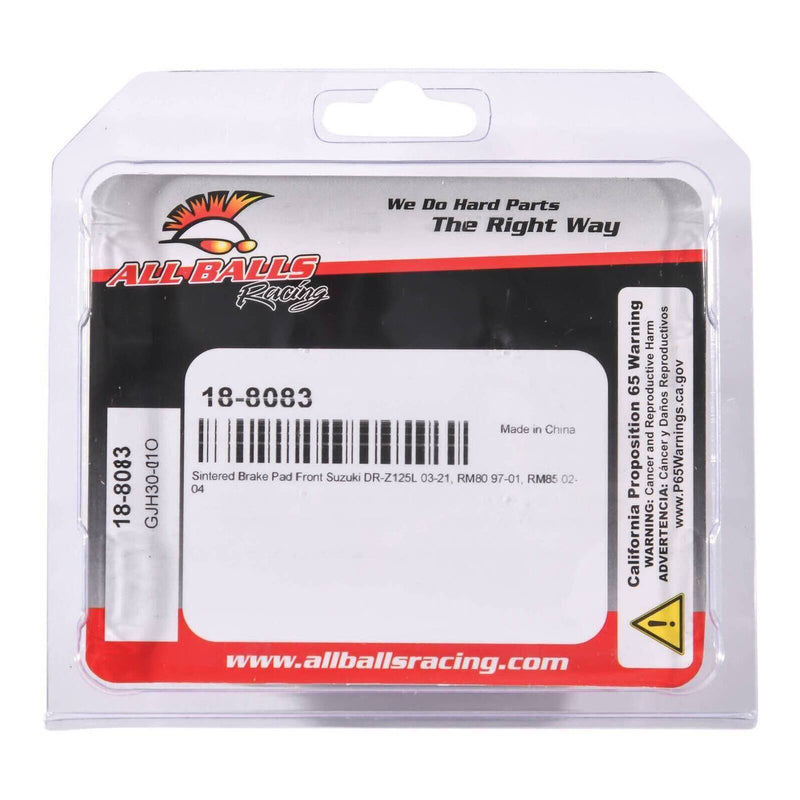 Load image into Gallery viewer, Sintered Brake Pad Front 18-8083
