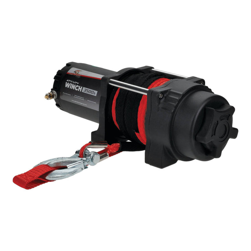Load image into Gallery viewer, ALL BALLS 4 BOLT WINCH 3500LB with 39FT SYNTHETIC ROPE
