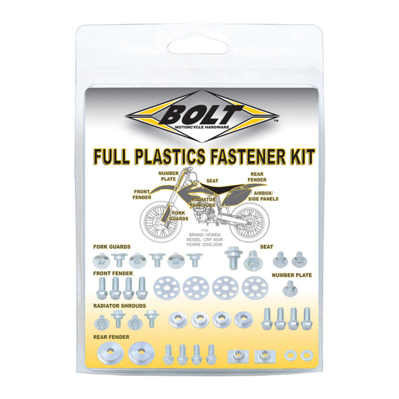 Load image into Gallery viewer, Bolt Plastics Fastener Kit Honda CRF150F/CRF230F '03-'14
