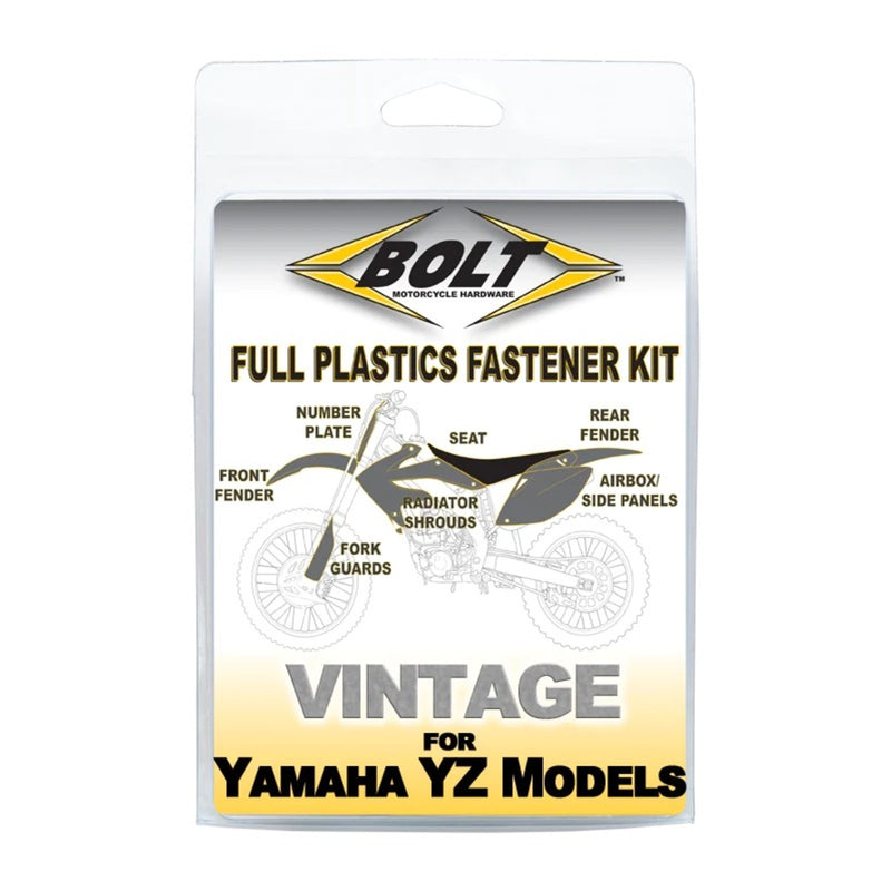Load image into Gallery viewer, Bolt Body Work Fastener Kit Yamaha YZ125/250 '96-'01

