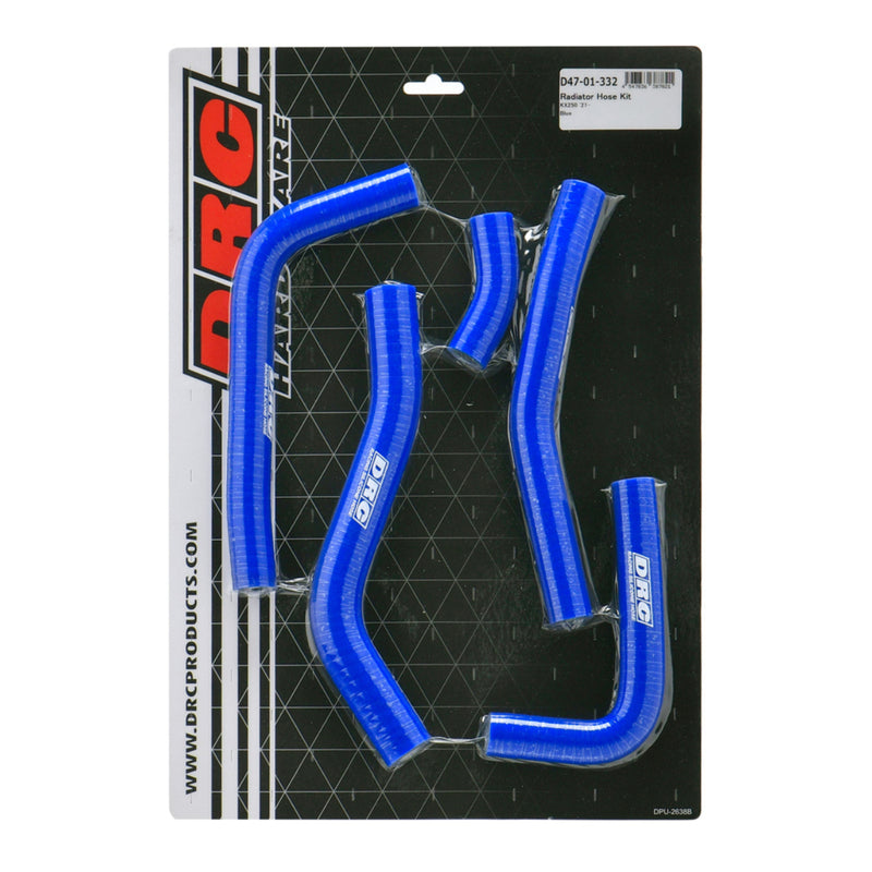 Load image into Gallery viewer, DRC Radiator Hose Kit KX250F '21- Blue
