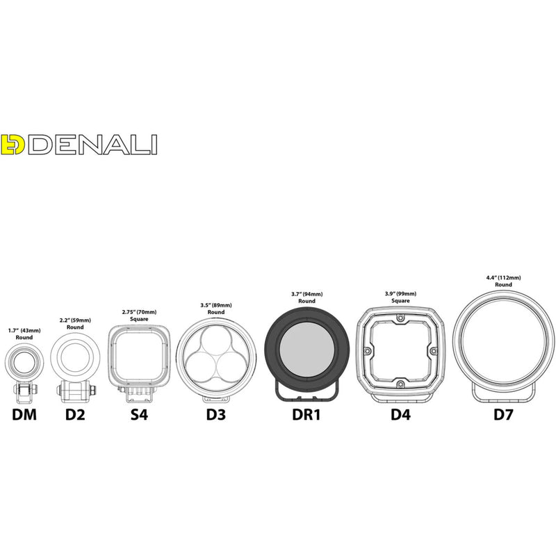 Load image into Gallery viewer, Denali DR1 LED Light Pod - DataDim™ Technology - Single
