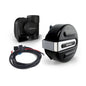 Denali SoundBomb V-Twin Air Horn with Cover / Harness - Chrome