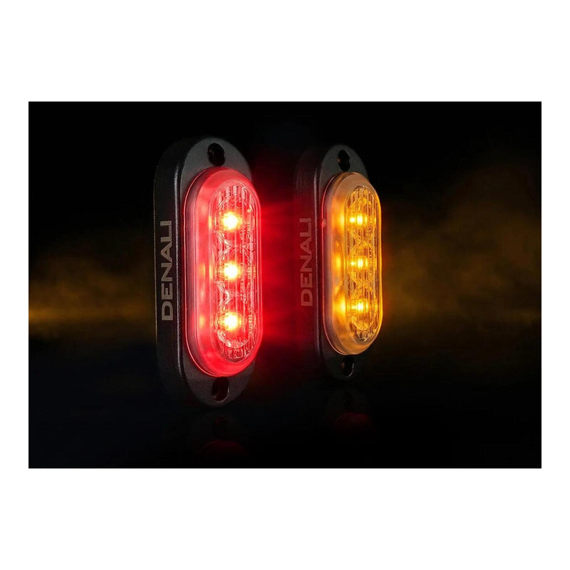 Load image into Gallery viewer, Denali Smart Turn Signal DRL Pods w/ LP Mount - Rear
