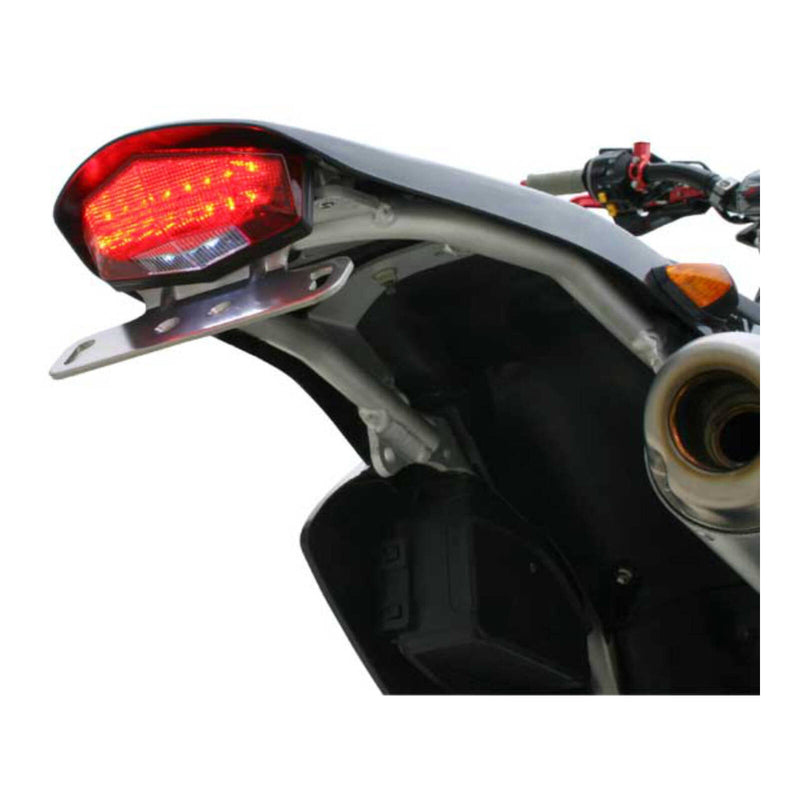 Load image into Gallery viewer, DRC Edge Aluminium Tail Light Holder Kit - Red Lens - DRZ400 S/SM
