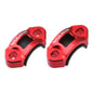 Zeta Rotating Bar Clamp Brake & Clutch Set Red